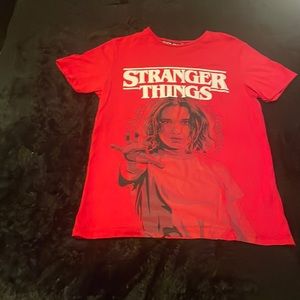 Red Stranger Things Graphic Tee